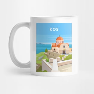 Kos, Greece - Greek Island Church Mug